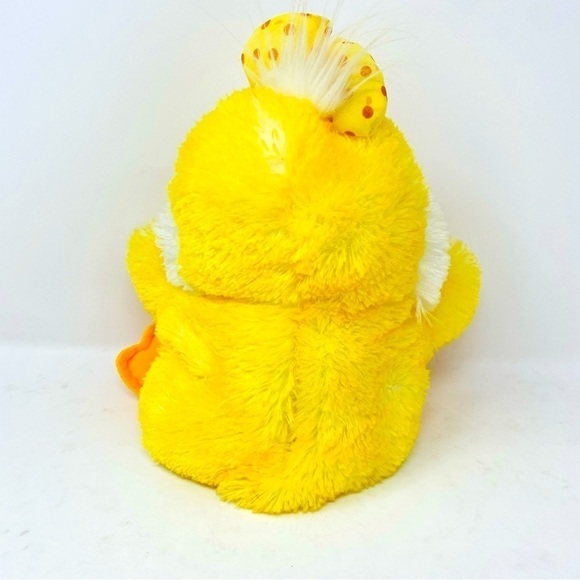 Fine Toy Yellow Quacking Duck Hand Puppet Plush 10” - Picture 5 of 7